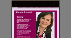 Desktop Screenshot of kerstinrandall.com