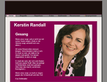 Tablet Screenshot of kerstinrandall.com